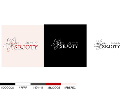 Styled by sejoty branding branding design colour colour palette design feminine flat icon identitydesign illustration logo logodesign logotype typogaphy vector