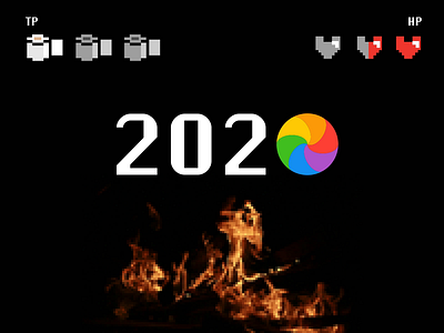 Hello 2021 8 bit animation concept games graphic design interaction new year pixel retro