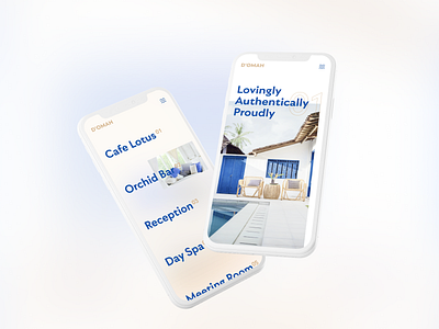 Hotel Mobile App Concept