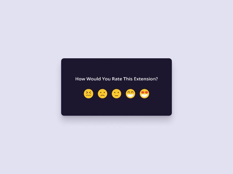 Feedback concept clean emoji feedback flat interface minimal rating ratings ui