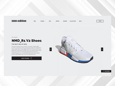 Adidas Sneaker Shop UI