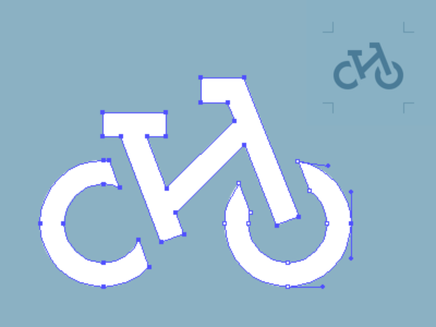 Vector Bike bicycle bike gizmo icon design icons vector vector icon