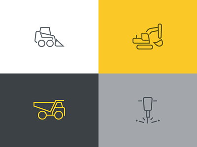 Roadwork icons