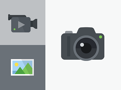 Video And Photography Icons