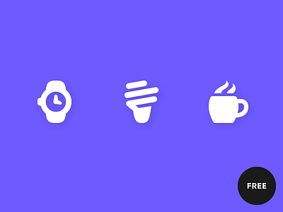 60 Free icons in Pika style cfl coffee icon icons light bulb pika watch