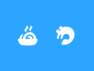Pika Blue restaurant icons icon designer icon style new pixel perfect stock vector