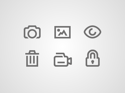 Outline Icons gizmo icon design icons outline wire