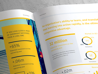 Annual Report Brochure annual report booklet brochure clean design editable indesign infographic layout modern report template