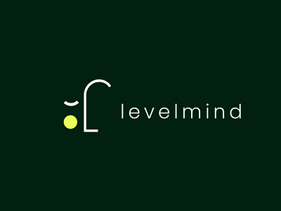 Logo Design Option for Levelmind branding design figma illustration logo typography ui vector website
