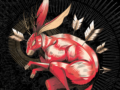 Conejo design drawing illustration rabbit vector vectorart