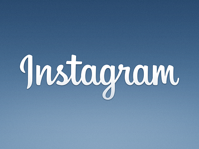A New Instagram Logo blue branding instagram logo mackey mackeysaturday