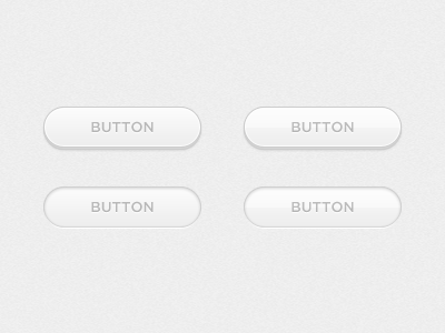 UI Basics - "Milk" buttons light lowcontrast ui