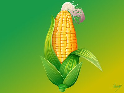 Corn background corn ilustration tree vegetable