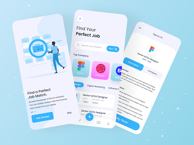 👨🏻‍💻 Job Finder | Mobile Apps