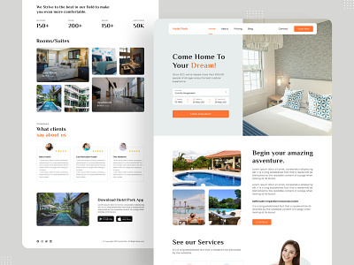 Hotel Booking Landing Page