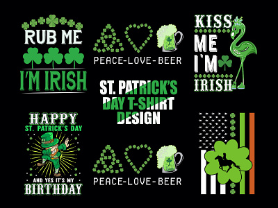 St. Patrick's T-shirt Design st. patricks day st. patricks t shirt t shirt t shirt design t shirt illustration t shirts typography
