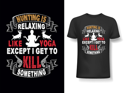 Hunting T shirt design 2