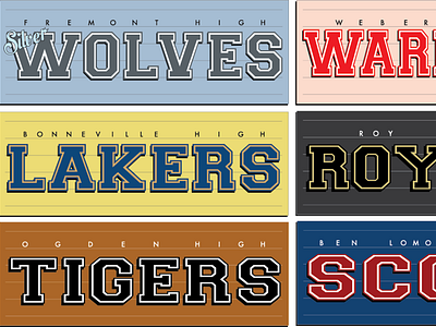 High School Logos