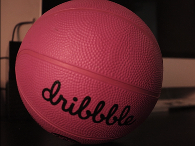 Dribbble Mini Basketball Video basketball dribbble instagram mini pink slomo slow motion video