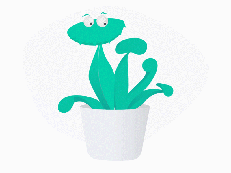 Mascot Plant app carnivorous plant dionaea gamification mascot plant