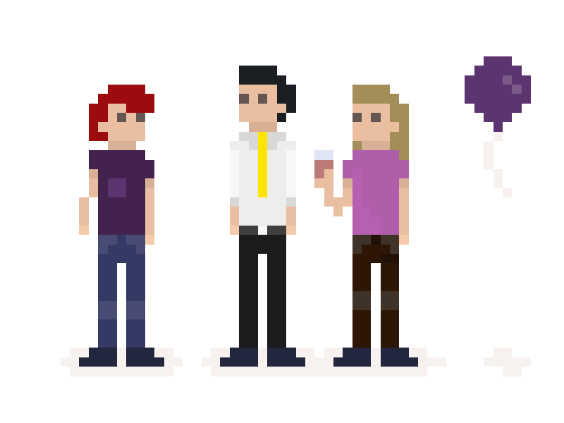 Ain't no party like a pixel party