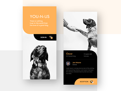 YOU-N-US Dog Adoption App