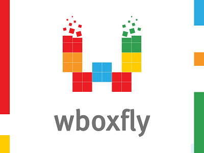 wboxfly - logo concept wboxfly