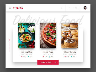 Tab online food app screen