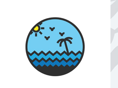 summer logo sun logo abstract app branding icon icons identity illustrations letter logo mark set type