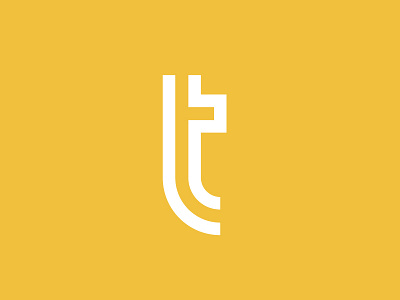 LT logo monogram abstract app branding icon icons identity illustrations letter logo mark set type
