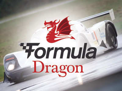 Logo Design For Motorsport Competition - Formula Dragon brand identity design logo design motor racing logo design motorsport logo