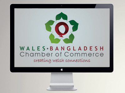Wales Bangladesh Chamber of Commerce Logo bangladesh chamber of commerce logo design ubik design wales