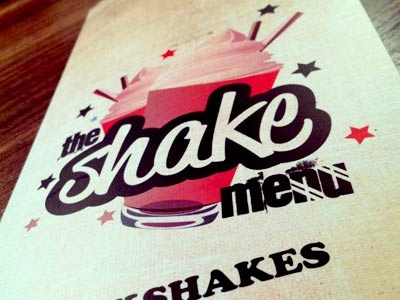 Milkshake Menu | Grill 'n' Shake Cardiff Bay menu milkshake print restaurant restaurant menu