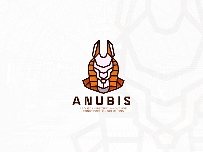 Anubis Logo 2d animal anubis brand brand design branding branding concept branding design clean connstruction firstshot line art logo logo design logozoo minimal modern simple vector vector art