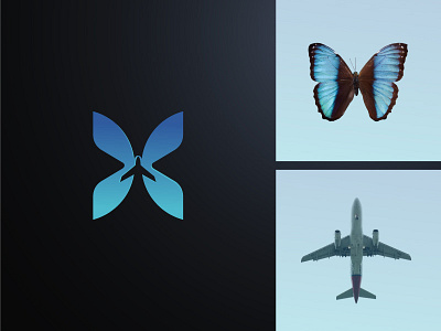 Pepela / Butterfly Logo concept