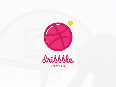 Dribbble invitation branding branding concept design dribbble dribbble invitation dribbble invite dribbleinvite firstshot invitation logo modern simple vector