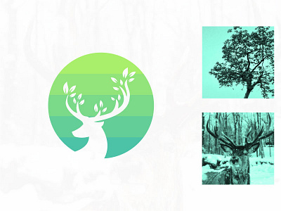 Foglia Deer animal brand branding branding concept deer deer logo design firstshot leaf logo logo design logodesigner logos logozoo modern natural naturallogo simple