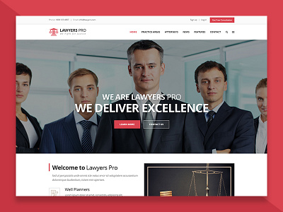 Lawyers & Attorneys WordPress Theme advocate attorney barrister company law consultant court law law firm lawyer legal legal adviser solicitor