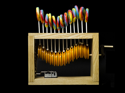 Lollipop seller music box