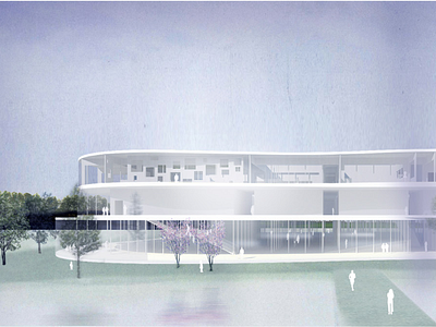 Rendering of museum design