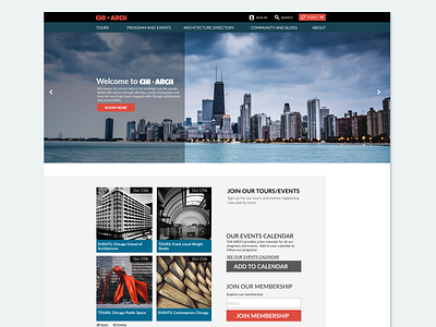 Landing page design of "Chi-Arch" landing page design uidesign ux design webdesign webpage design website design