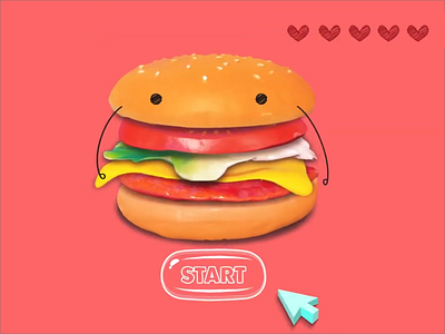 Animation + Stop Motion video | The Burger life animation burger cute design fat fun graphic design life stop motion video