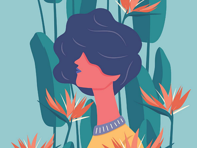 Blue kiss by Anna_Petite on Dribbble