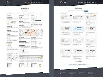 WebsIte for Flynax Software design features flynax plugins site