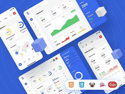 SaaS Dashboard App Starter Kit 2.0 I design digital design mobile design product design product designer responsive responsive design ui ui ux design ui design ui for web ui for web app ui kit ui kit for web uiux web app web app ui web design web designer web ui