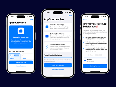 Paywall Screens app design app ui design design for ios digital design ios app ios app design ios app templates ios app ui mobile app mobile app design mobile app templates paywall paywall screen design paywall ui product design templates for ios ui ui for ios uiux