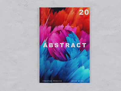 abstract poster