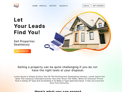 Selling Property Web Design