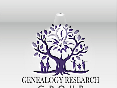Genealogy Research Group animal logo branding company logo design food logo illustration logo logo design ui ux vector