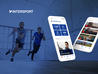 INTERSPORT app design mobile ui ux uxdesign